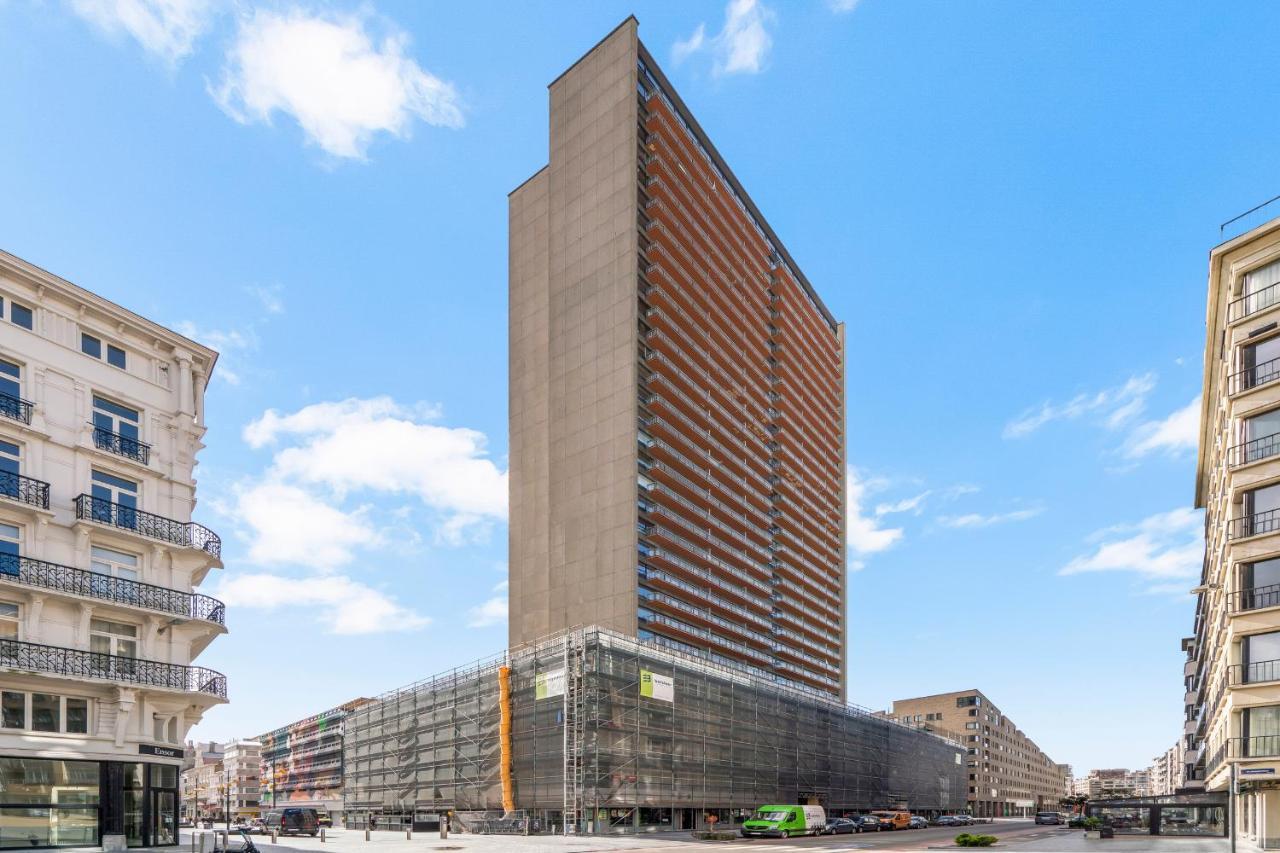 Skyline App 5P Met Prachtige Uitzichten & Terras Apartment Остенде Екстериор снимка